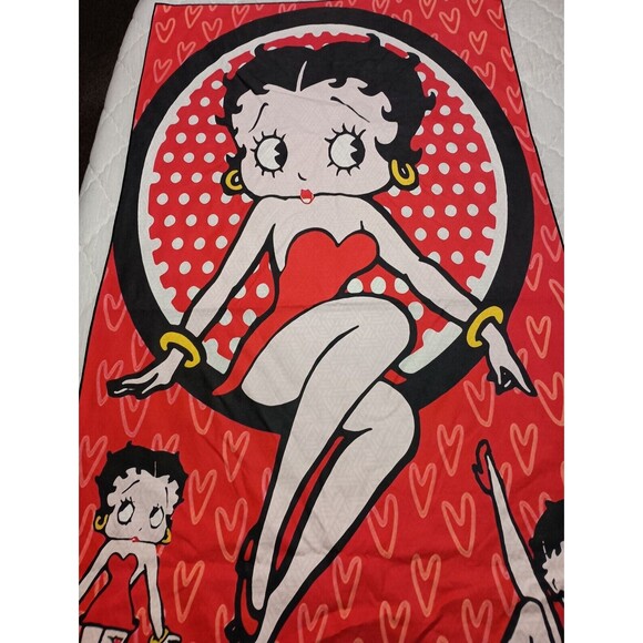 Cute Colorful Cartoon Girl Betty Boop Printed Tapestry Classic Iconic Room Decor - Picture 4 of 10